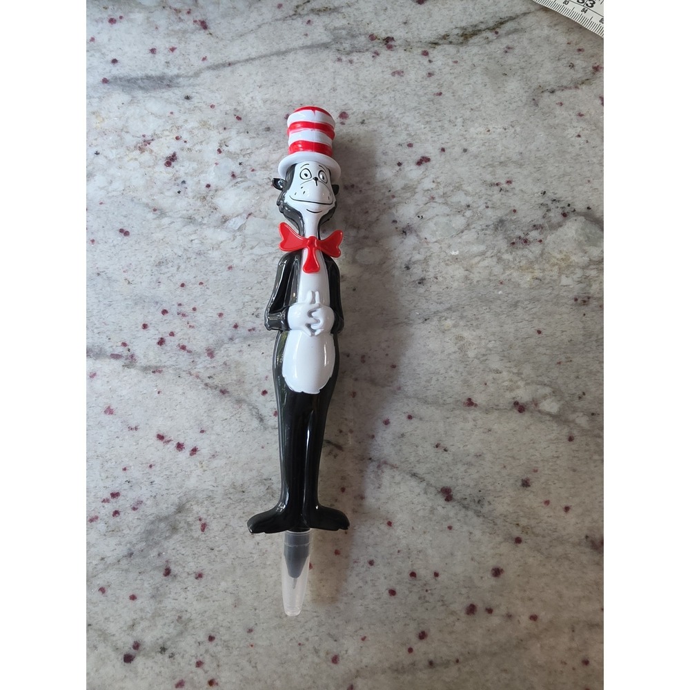 DR. SEUSS CAT IN THE HAT 3D Character Pen Black Ink